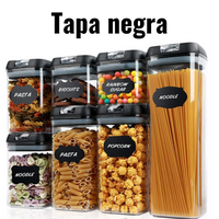 Set x7 recipientes para alimentos