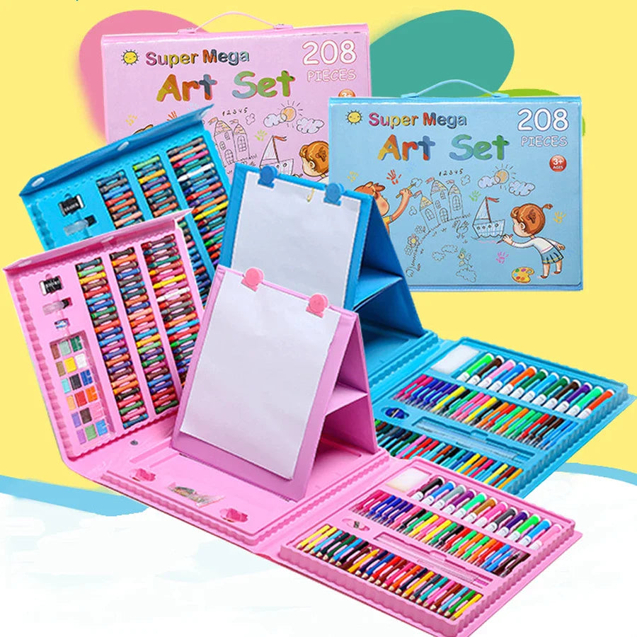 Mega set de arte x 208 piezas originales