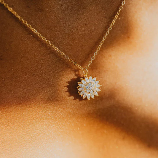 Collar girasol rotatorio