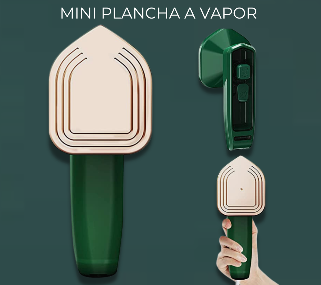MINI PLANCHA PORTATIL A VAPOR