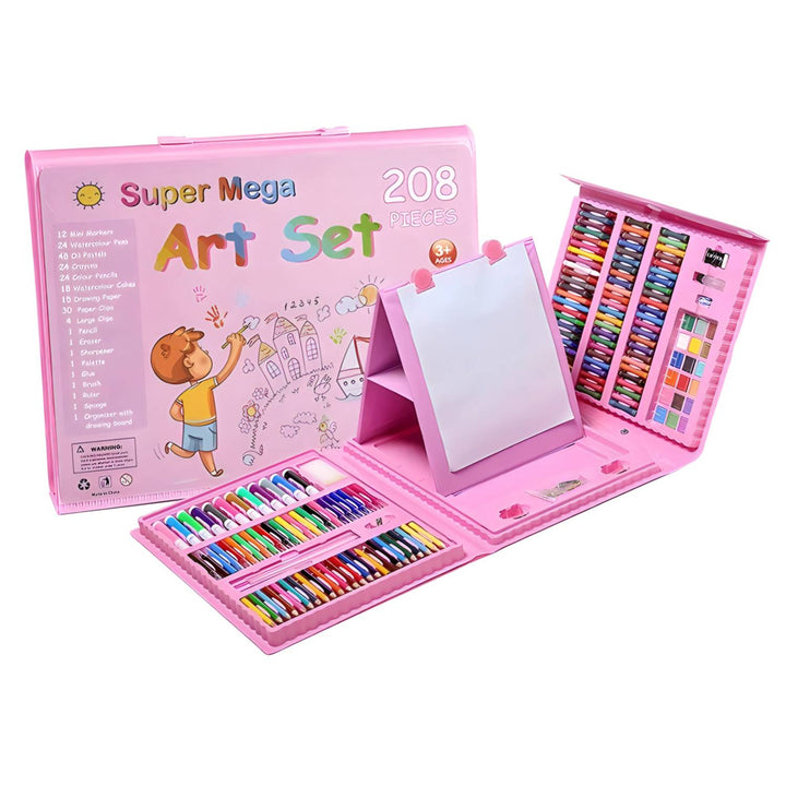 Mega set de arte x 208 piezas originales